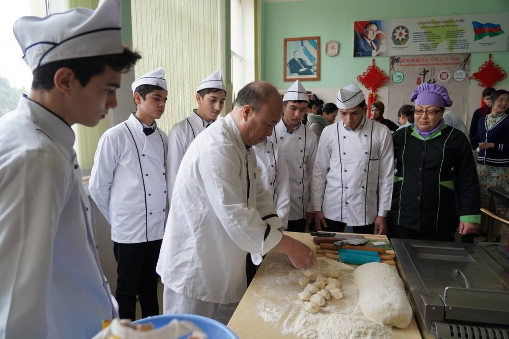 “Çin mətbəxinin inciləri” mövzusunda master-klass keçirildi - FOTO